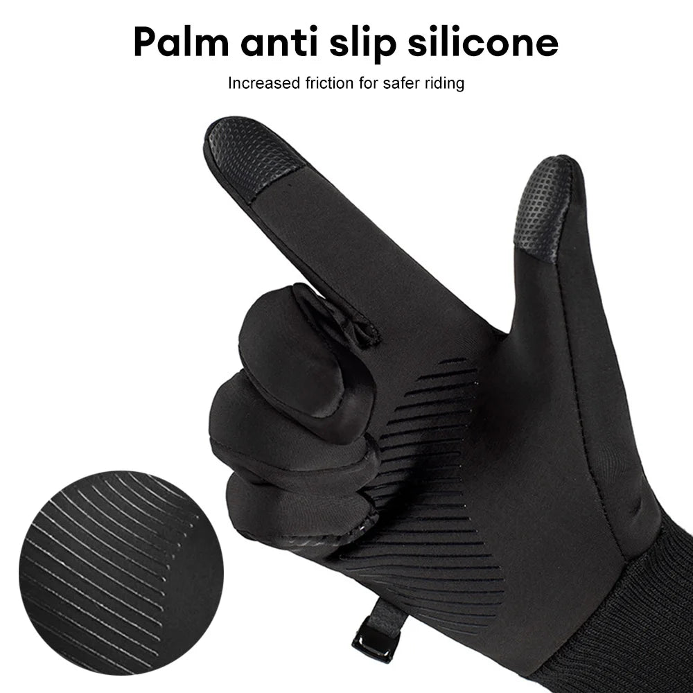 Winter Waterproof Women's Gloves Touchscreen Windproof Sports Fishing Driving Motorcycle Ski Non-slip Warm Cycling Men Gloves