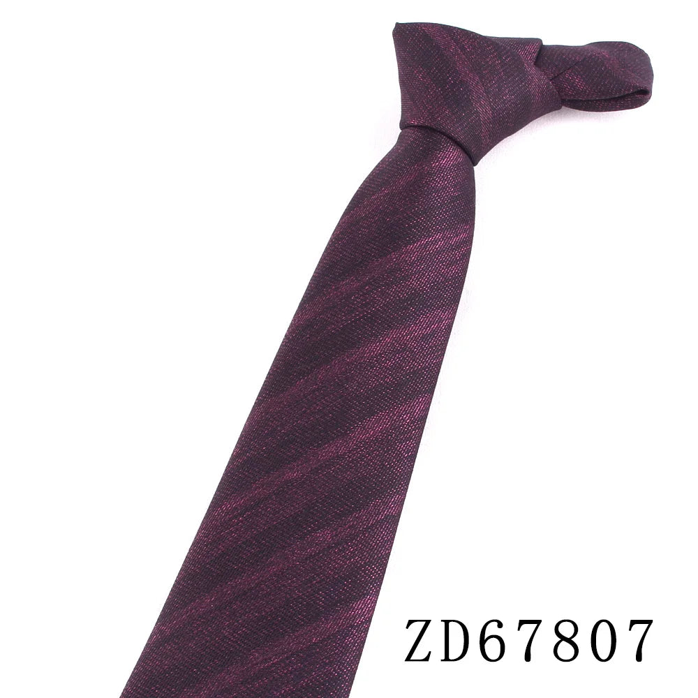 New Striped Ties For Men Women Cotton Neck Tie For Party Business Classic Plaid Neckties Wedding Groom Neck Tie Gifts