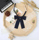New Fashion Blue Uniform JK Bow Tie Colorful Women's Shirts Bowtie School Wedding Party Bowknot Butterfly Knot Suits Accessories