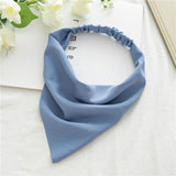 Headbands Cute Women Elastic Hair Accessories Bandana Turban Headwrap Triangle Hair Scarf