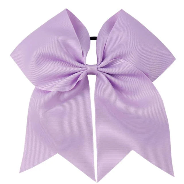 8'' Large Elastic Hair Bows Head Rope Bands Grosgrain Ribbon Hair Ties Boutique Bow Tie For Girls Headwear Hair Accessories