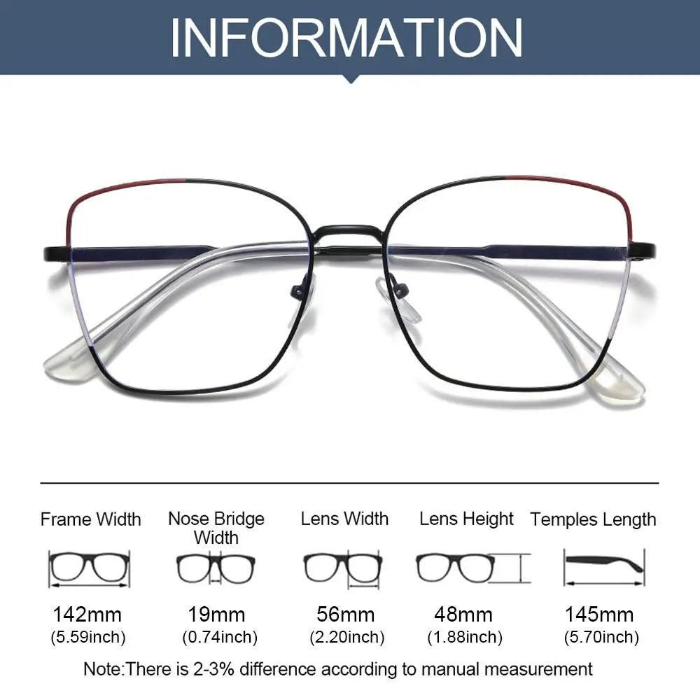Dazzling Eyeglasses Blue Light Blocking Women Designers Glasses Optical Spectacle Computer Eye Protection Glass Fashion Eyewear