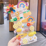New In Sweet Candy Cartoon Elements Hair Accessories For Girls Kids Cute Hairpins Child Headdress