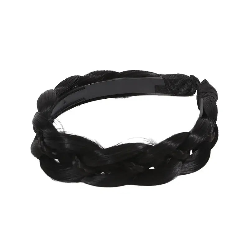 Headbands For Women Wide Fishbone Braids Hairbands Handmade Retro Head Hoop Hair Styling Headwear Accessorie Fashion Braids Hair