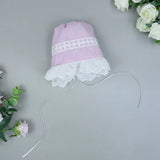 20CM Doll Hat Cute Lace Princess Miniature Hat Nightcap Soft Bonnet Cap For Idol Dolls Accessories Photography Props Kids Toys