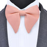 Classic Silk Solid Green Red Black Big Bow Tie for Man Fashion Bowknot Party Business Office Wedding Gift Accessories