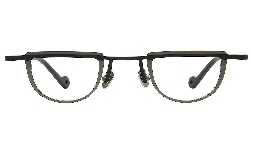 Vintage Titanium Glasses Frames for Women Light Geometric Eyeglass Men Optical Eyewear Retro Spectacles Prescription Myopia
