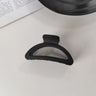 Women Elegant Black Geometric Plastic Hair Claw Lady Sweet Long Hair Holder Toothed Hair Clips Hairpins Fashion Hair Accessories