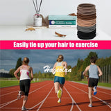 10/30/50Pcs No Damage Elastics Rubber Bands Hair Ties For Thick Curly Hair Ponytail Holders Hair Elastic Band Men Women Girls