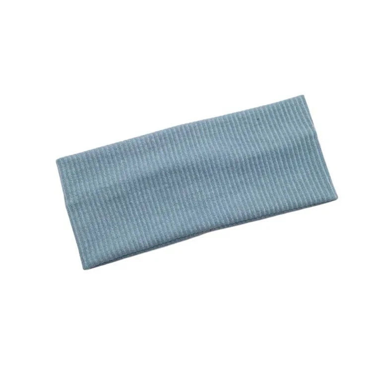 New Knitted Hair Bands Women Fashion Wide Elastic Headband Sport Yoga Hairband Soft Wash Face Makeup Headwrap Hair Accessories