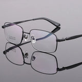 BETSION New Retro Square Pure Titanium Upscale Men Optical Glasses Frames Women Fashion Prescription Eyeglasses