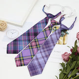 Ladies JK Ties Women Striped Neck Tie Girls Japanese Style for Jk Uniform Ties Cute Necktie Plaid Uniform School Accessories