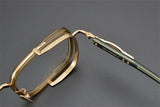 Exquisite Titanium Handmade Glasses Frame Mens Women Retro Square Spectacle Frames Eyeglasses Japanese Design Oval Round Eyewear