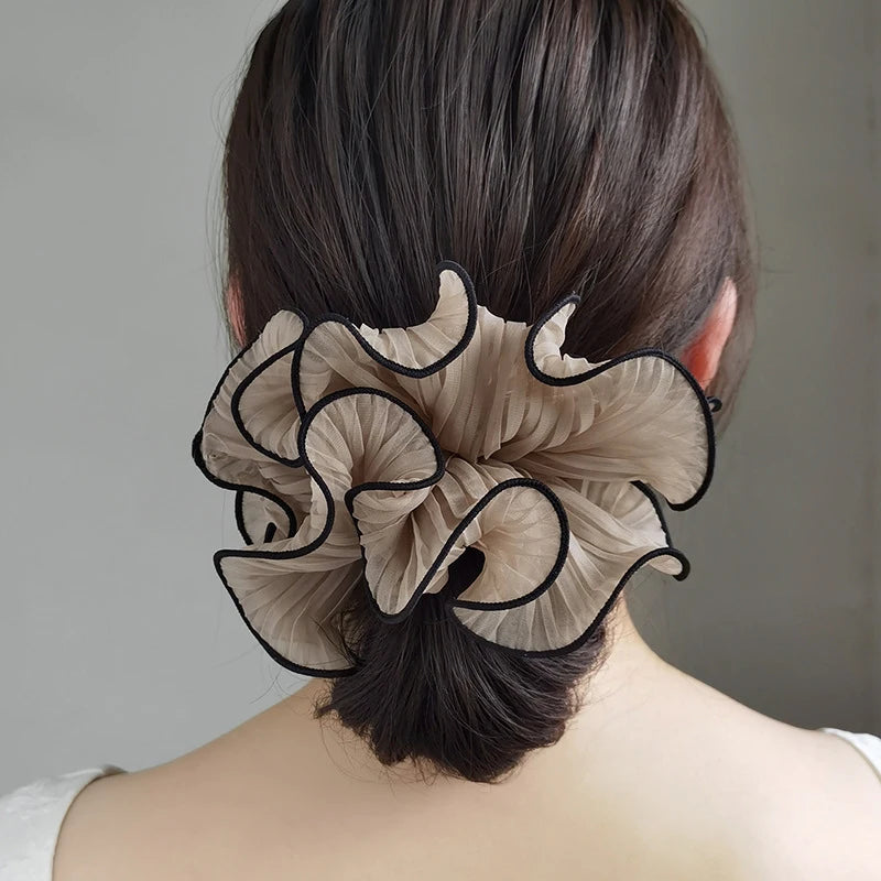 1 Pcs Women's Hair Scrunchies Elegant Sweet Trendy Fashionable Versatile Hair Elastics & Ties Popular Hair Accessories Girls