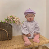 Fashion Cute Baby Knitted Beret Hat Solid Color Children's Warm Hats Autumn Winter Cap For Kids Outdoor Bonnet Accessories Gift