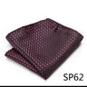 High Grade 2023 New Style Hot sale Silk Handkerchief Black Suit Accessories Solid Men Abraham Lincoln's birthday Pocket Square