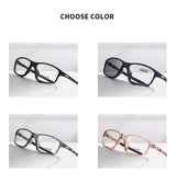 Ultra Light Blue Light Blocking Myopia Glasses Fashion Outdoor Color Changing Sports Near Sight Eyewear Photochromic Eyeglasses