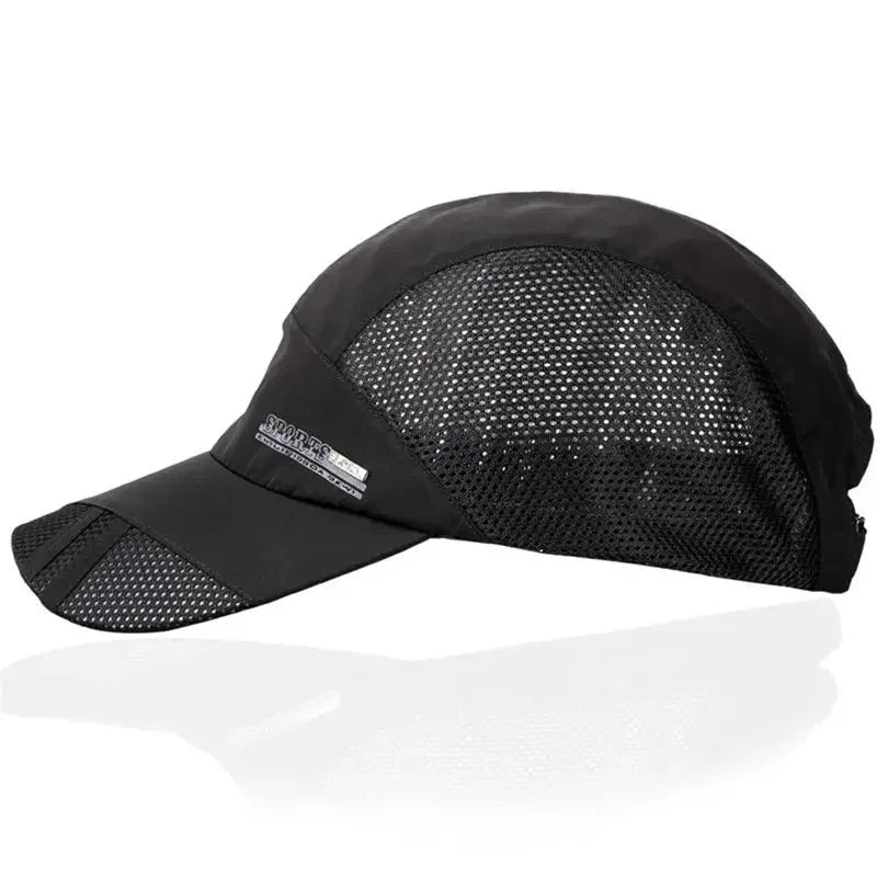 Adjustable Quick Dry Braethable Hat Running Baseball Summer Mesh Cap Visor Sports Cool Fashion Hot Outdoor Popular Men Women