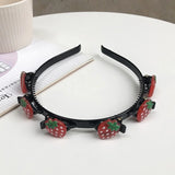 Braided Hair Bands for Girls Hair Hoop Headwear Female Flower Love Fruit Headwear Women New Fashion Hair Accessories
