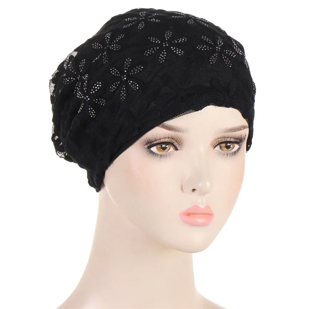Women Men Sleeping Hat Baggy Beanie Satin Lined Night Unisex Sleep Cap Hair Care Bonnet Hair Loss Nightcap Pullover Hat Headwear