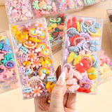 Baby Girls Small Tie Head Rope Children's Rubber Band Does Not Hurt Hair Elastic Hair Bands Kids Hair Chirp Scrunchies Headdress