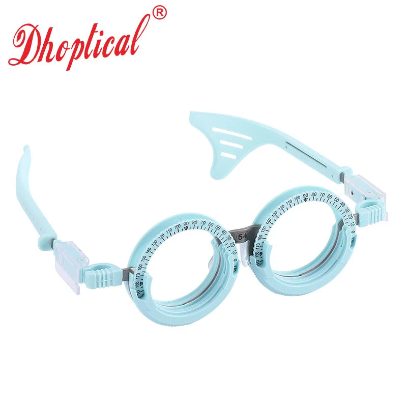 Pure Titanium Trial Frame Optometry Frame Multi Pupil Adjustable Lens Leg Eye Distance Measurement 3 Lenses By Dhoptical