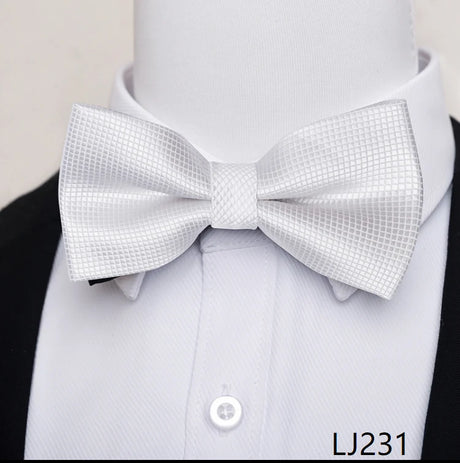 Fashion Brand Brand Silk Bow Tie Dark Blue Man Dot Wedding Accessories lover's day Fit Formal Party