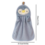 Hand Towels Bathroom Microfiber Towel Baby Wipes Extra Thick Coral Velvet Handkerchief Children's Cartoon Animal Absorbent Towel