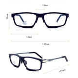 Aluminum Magnesium Leg Nearsighted Glasses Unisex Outdoor Sports Driving Shortsighted Prescription Eyeglasses 0 -0.5 -1.0 To -4
