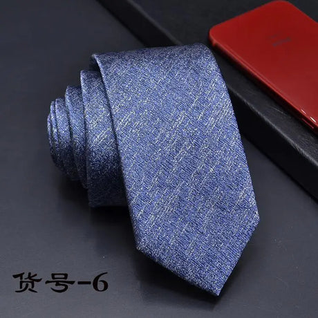 Men ties necktie Men's vestidos business wedding tie Male Dress legame gift gravata England Stripes JACQUARD WOVEN 6cm