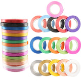 10metre/Roll Balloon Ribbon Birthday Party Decoration Supplies Wedding Accessories DIY 5mm Balloon Rope Satin Colourful Ribbons