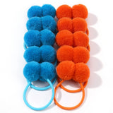 10Pcs/lot Grosgrain Ribbon Pigtail Hair Bows Elastic Hair Ties Hair Bands Holders Girls Baby Hair Accessories for Baby Infants