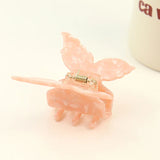 Retro Butterfly Hair Clips Back Of The Head Hair Claws Sweet Coiled Hairpin Women Lady Girl Headwear Hair Styling Tools