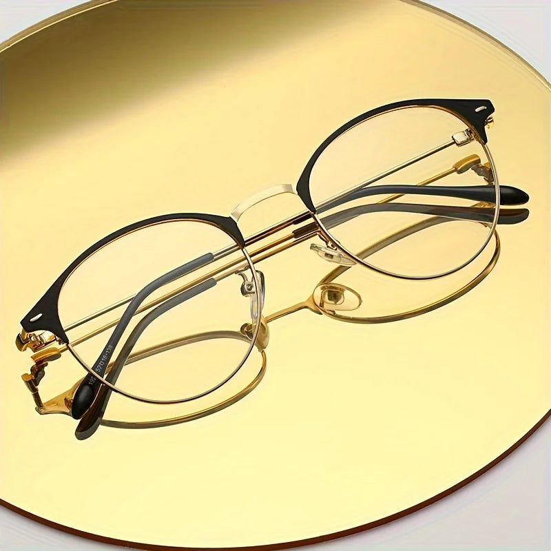Blue Light Blocking Glasses  Polarized Sunglasses TR Frame UV400 Protection Unisex Fashion Eyewear Anti Glare Two Tone Injection