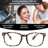 Blue Light Blocking Glasses | Computer Reading/Gaming/TV/Phones Glasses for Men Women | Night Driving UV Glare Glasses