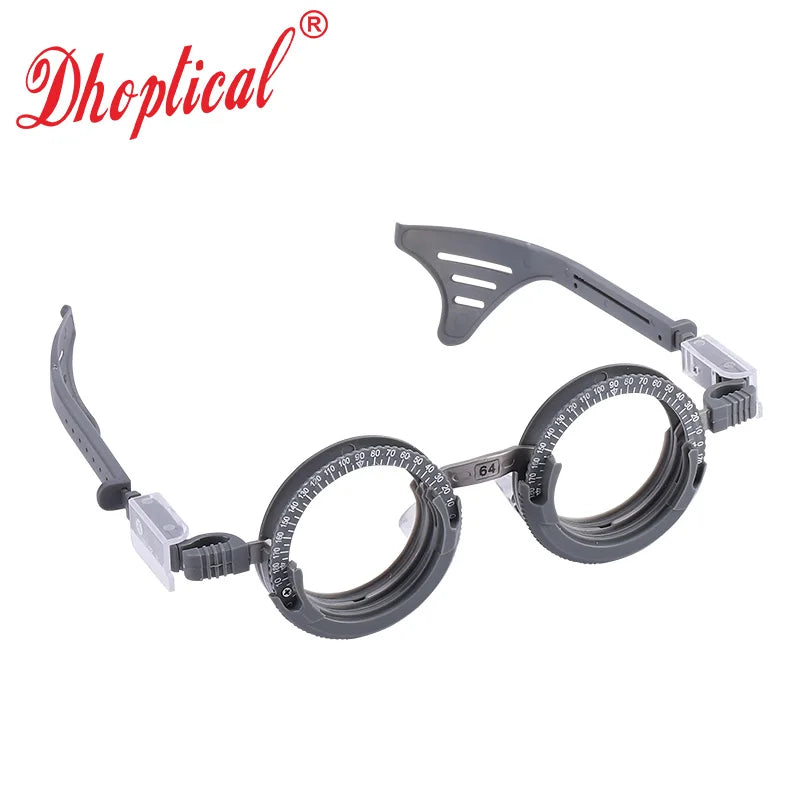 Pure Titanium Trial Frame Optometry Frame Multi Pupil Adjustable Lens Leg Eye Distance Measurement 3 Lenses By Dhoptical