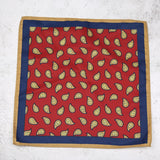 New Dot Red Print Pocket Square Floral Chest Towel Paisley Suits Wedding Gentlemen Hankies Men's Handkerchiefs Pocket Squares
