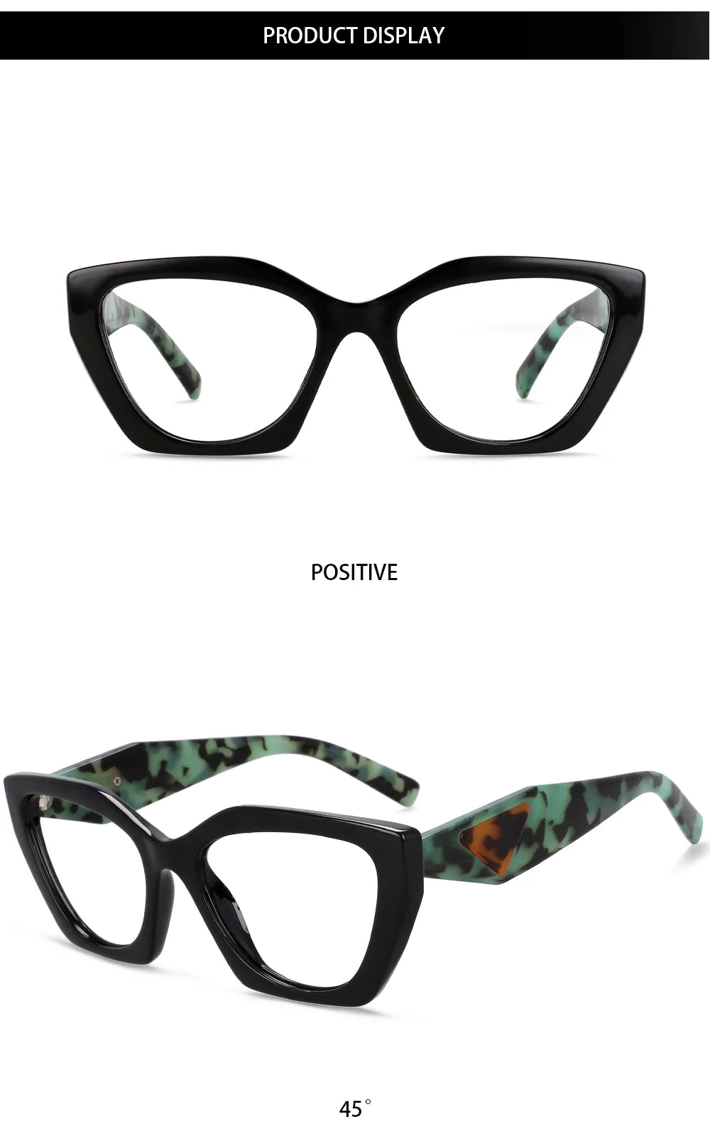 55405 New Brand Blue Light Blocking Computer Glasses Women Fashion TR90 Frame Vintage Square Eyewear Anti Eyestrain Eyeglasses