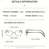 Blue Light Blocking Glasses For Men Women  Anti Eyestrain UV For  Computer Gaming Glasses Trendy Lightweight Frame