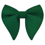 GUSLESON Fashion Pink Champagne Blue Solid Bow Tie For Men Classic Big Bowtie For Party Wedding Bowknot Adult Mens Tie
