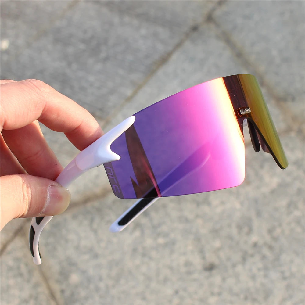 1 Lens NRC Cycling Sunglasses UV400 TR90 Sports Bicycle Glasses MTB Mountain Bike Fishing Hiking Riding Eyewear for Men Women