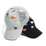 Summer Baby Boy Cap Dinosaur Mesh Kids Sun Hats for Girls Accessories Sports Travel Children Baseball Caps Adjustable 0-5Y