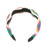 Ethnic Style Knitted Headbands New Fashion Hairbands for Women Non-slip Wide Headbands