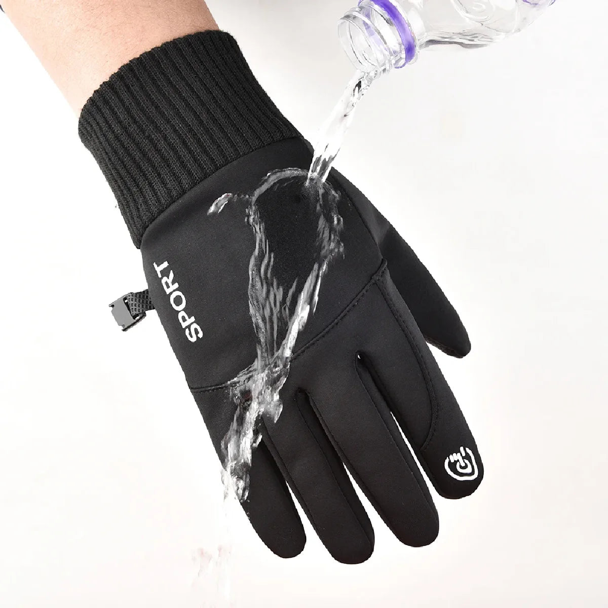 Winter Waterproof Women's Gloves Touchscreen Windproof Sports Fishing Driving Motorcycle Ski Non-slip Warm Cycling Men Gloves