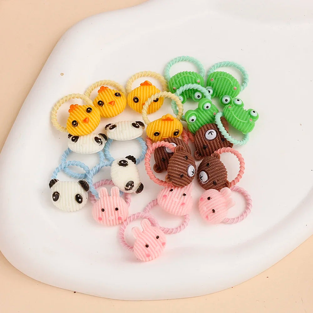 Baby Girls Small Tie Head Rope Children's Rubber Band Does Not Hurt Hair Elastic Hair Bands Kids Hair Chirp Scrunchies Headdress