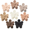 Large Flower Claw Clips For Women Fashion Hair Claw Hair Clamps Girls Matte Hairpins Sweet Headwear Barrette Hair Accessories