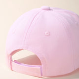 Kids Snap Back Baseball Cap Solid Color Spring Summer Hip Hop Boy Hats Sun Caps Adjustable Breathable Outdoor Travel Kids Hats