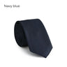 Fashion Casual Slim Plain Mens Solid Skinny Neck Party wedding Tie Silk Necktie