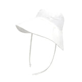 Big Brim Baby Sun Hat Summer Spring Kids Bucket Hat for Girls Boys Cotton Linen Children Cap Beach Travel Kids Hats Caps 2M-4Y
