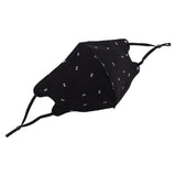 Cute Bow Print Face Mask Adult Winter Thickened Cloth Mask Protection Face Cover Sweet Mouth Mask